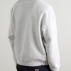 Logo-Embroidered Cotton-Jersey Polo Sweatshirt - BK Logo-Embroidered Cotton-Jersey Polo Sweatshirt - BK