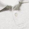 Logo-Embroidered Cotton-Jersey Polo Sweatshirt - CU Logo-Embroidered Cotton-Jersey Polo Sweatshirt - CU