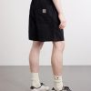 Rainer Straight-Leg Cotton Shorts - BK Rainer Straight-Leg Cotton Shorts - BK