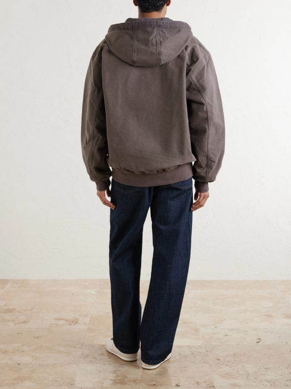 OG Active Cotton-Canvas Hooded Jacket - BK