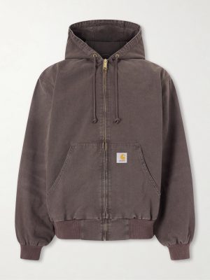 OG Active Cotton-Canvas Hooded Jacket