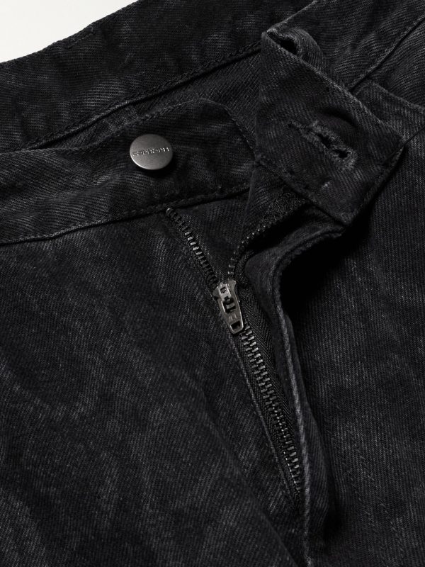Landon Tapered Snake-Print Jeans - E1 Landon Tapered Snake-Print Jeans - E1
