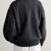 Detroit Cotton-Jersey Half-Zip Sweatshirt - BK Detroit Cotton-Jersey Half-Zip Sweatshirt - BK