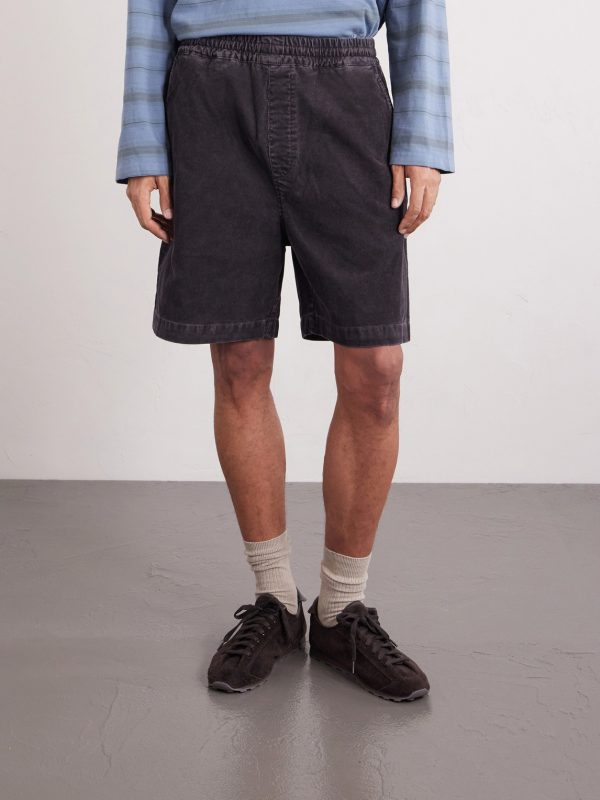 Reynold Wide-Leg Cotton-Corduroy Shorts - FR