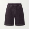 Reynold Wide-Leg Cotton-Corduroy Shorts