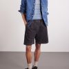 Reynold Wide-Leg Cotton-Corduroy Shorts - OU