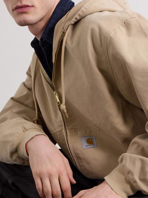 OG Active Logo-Appliqued Organic Cotton-Canvas Jacket - CU OG Active Logo-Appliqued Organic Cotton-Canvas Jacket - CU