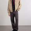 OG Active Logo-Appliqued Organic Cotton-Canvas Jacket - OU OG Active Logo-Appliqued Organic Cotton-Canvas Jacket - OU