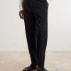 Edward Straight-Leg Organic Cotton-Twill Drawstring Trousers - FR Edward Straight-Leg Organic Cotton-Twill Drawstring Trousers - FR
