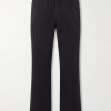 Edward Straight-Leg Organic Cotton-Twill Drawstring Trousers Edward Straight-Leg Organic Cotton-Twill Drawstring Trousers