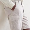 Straight-Leg Organic Cotton-Twill Cargo Shorts - CU Straight-Leg Organic Cotton-Twill Cargo Shorts - CU