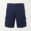 Straight-Leg Organic Cotton-Twill Cargo Shorts Straight-Leg Organic Cotton-Twill Cargo Shorts