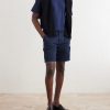 Straight-Leg Organic Cotton-Twill Cargo Shorts - OU Straight-Leg Organic Cotton-Twill Cargo Shorts - OU