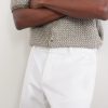 Straight-Leg Organic Cotton-Blend Chinos - CU Straight-Leg Organic Cotton-Blend Chinos - CU