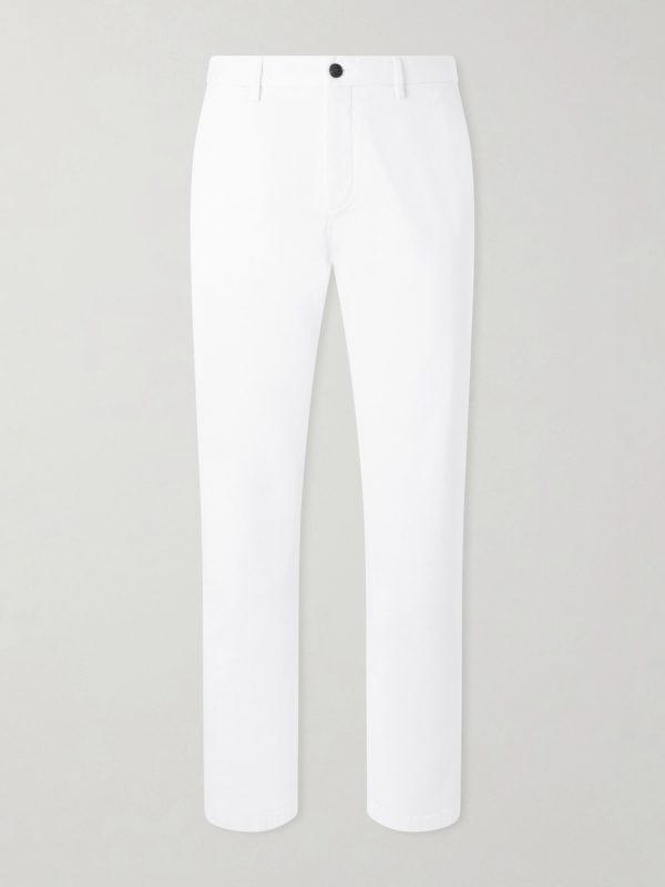 Straight-Leg Organic Cotton-Blend Chinos Straight-Leg Organic Cotton-Blend Chinos