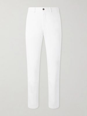 Samuel Straight-Leg Organic Cotton-Blend Twill Chinos Samuel Straight-Leg Organic Cotton-Blend Twill Chinos