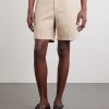 Straight-Leg Garment-Dyed Organic Cotton-Blend Twill Shorts - FR Straight-Leg Garment-Dyed Organic Cotton-Blend Twill Shorts - FR