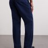 Straight-Leg Organic Cotton-Blend Chinos - BK Straight-Leg Organic Cotton-Blend Chinos - BK