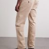 Straight-Leg Organic Cotton-Blend Chinos - BK Straight-Leg Organic Cotton-Blend Chinos - BK