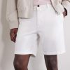 Straight-Leg Garment-Dyed Cotton-Blend Twill Bermuda Shorts - CU Straight-Leg Garment-Dyed Cotton-Blend Twill Bermuda Shorts - CU