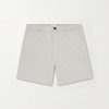 Straight-Leg Garment-Dyed Organic Cotton-Blend Twill Shorts Straight-Leg Garment-Dyed Organic Cotton-Blend Twill Shorts