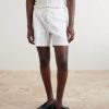 Straight-Leg Cotton Drawstring Shorts - FR Straight-Leg Cotton Drawstring Shorts - FR
