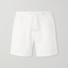 Straight-Leg Cotton Drawstring Shorts Straight-Leg Cotton Drawstring Shorts