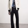 The Hayes Cow-Print Wool-Blend Varsity Jacket - OU The Hayes Cow-Print Wool-Blend Varsity Jacket - OU