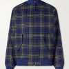 Raleigh Checked Cotton Bomber Jacket Raleigh Checked Cotton Bomber Jacket
