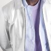 The Waterfront Slim-Fit Metallic Leather Jacket - CU The Waterfront Slim-Fit Metallic Leather Jacket - CU