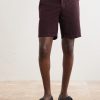 Straight-Leg Cotton And Linen-Blend Bermuda Shorts - FR Straight-Leg Cotton And Linen-Blend Bermuda Shorts - FR