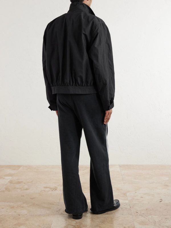 Flared Logo-Print Cotton-Jersey Sweatpants - BK Flared Logo-Print Cotton-Jersey Sweatpants - BK