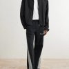 Flared Logo-Print Cotton-Jersey Sweatpants - OU Flared Logo-Print Cotton-Jersey Sweatpants - OU