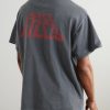 Don't Die Printed Distressed Cotton-Jersey T-Shirt - BK