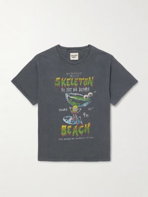 Don't Die Printed Distressed Cotton-Jersey T-Shirt