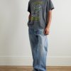Don't Die Printed Distressed Cotton-Jersey T-Shirt - OU
