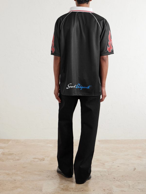 Japan Logo-Embroidered Jersey T-Shirt - BK Japan Logo-Embroidered Jersey T-Shirt - BK