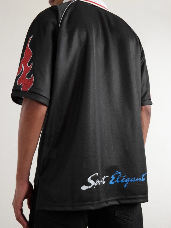Japan Logo-Embroidered Jersey T-Shirt - CU Japan Logo-Embroidered Jersey T-Shirt - CU