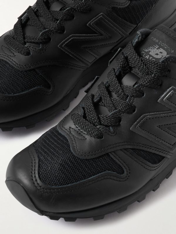 + WTAPS 1300 Leather-Trimmed Mesh Sneakers - CU + WTAPS 1300 Leather-Trimmed Mesh Sneakers - CU