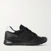 + WTAPS 1300 Leather-Trimmed Mesh Sneakers + WTAPS 1300 Leather-Trimmed Mesh Sneakers