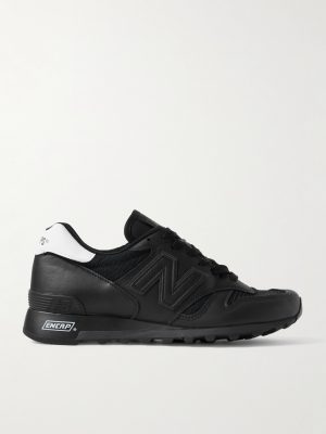 + WTAPS 1300 Leather-Trimmed Mesh Sneakers + WTAPS 1300 Leather-Trimmed Mesh Sneakers