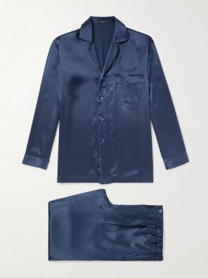 Silk-Satin Pyjama Set