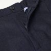 Leisure Straight-Leg Pleated Wool-Flannel Trousers - E1