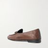 Tasseled Full-Grain Leather Loafers - BK Tasseled Full-Grain Leather Loafers - BK
