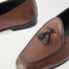 Tasseled Full-Grain Leather Loafers - CU Tasseled Full-Grain Leather Loafers - CU