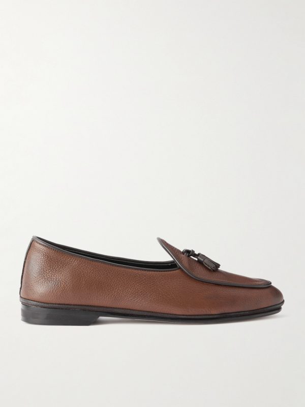 Tasseled Full-Grain Leather Loafers Tasseled Full-Grain Leather Loafers