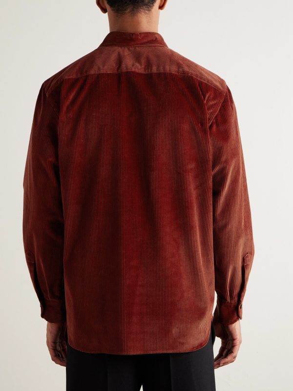 Rube Cotton-Corduroy Overshirt - BK Rube Cotton-Corduroy Overshirt - BK