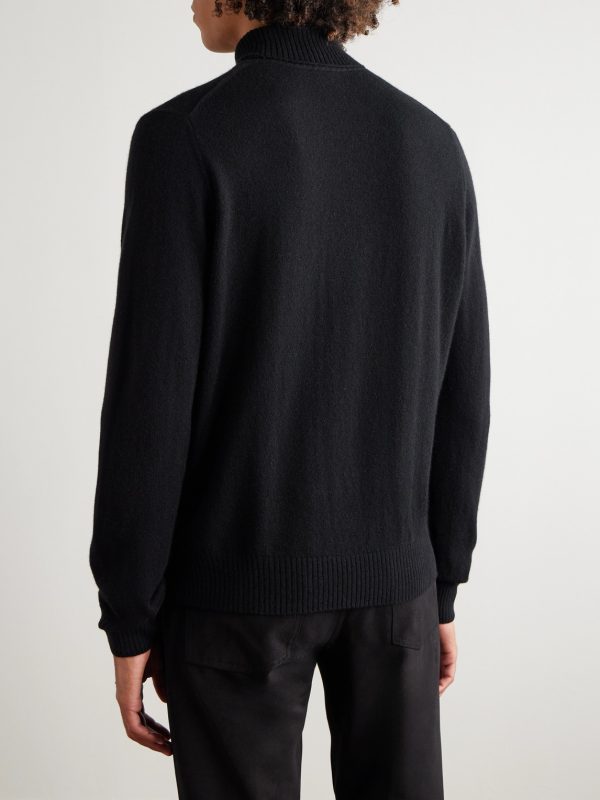 Cashmere Rollneck Sweater - BK Cashmere Rollneck Sweater - BK