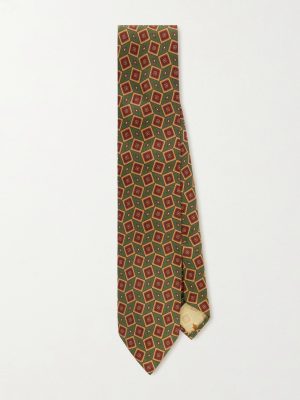 9cm Printed Silk-Twill Tie 9cm Printed Silk-Twill Tie