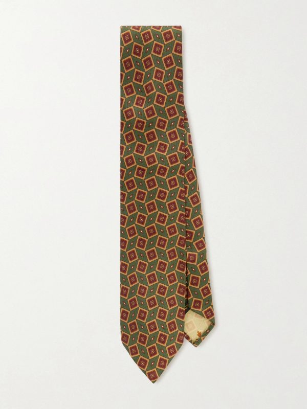 9cm Printed Silk-Twill Tie 9cm Printed Silk-Twill Tie